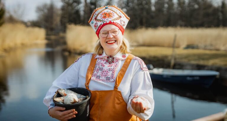 Visit Saaremaa - Kohalik pakkumas kala - meeleolufoto